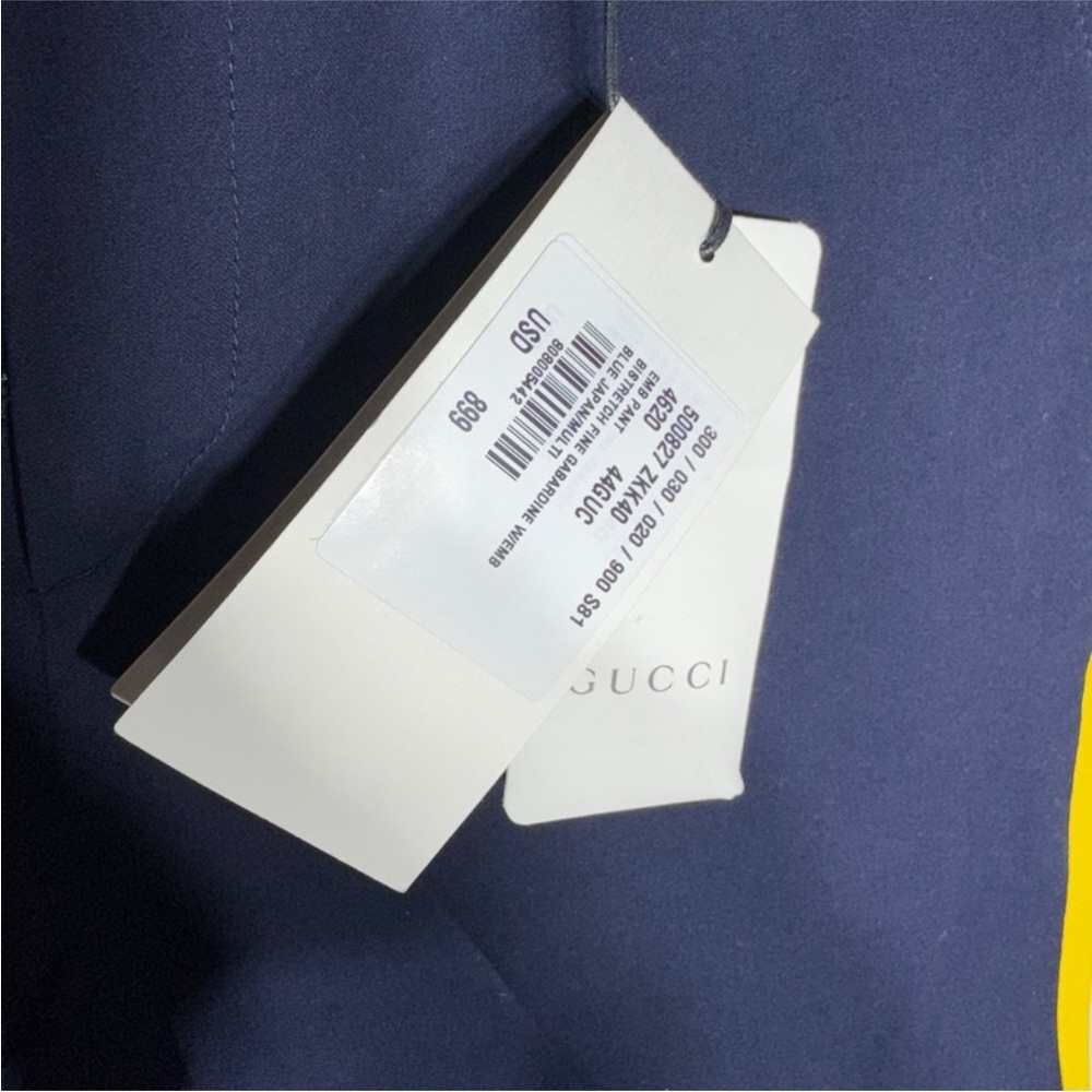 NWT Gucci Riding Pants with Floral Embroidery - Picture 11 of 12